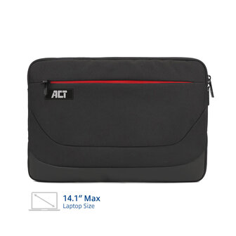 ACT AC8580 Suburb Laptop Sleeve 14,1", gemaakt van gerecyclede plastic flessen