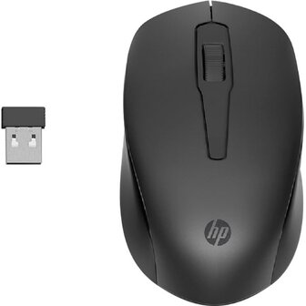 HP 150 Optical USB-A Zwart Retail Wireless