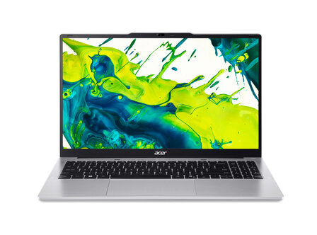 Acer 15,6" i5-13/16GB/512GB/FHD IPS/NoOS Zilver