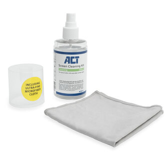 ACT AC9516 Schermreiniger inclusief Microvezel Doekje | 200ml