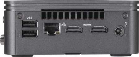 Gigabyte Brix-s - i3 10110 - 8GB DDR4 - 512GB SSD NVMe - Windows 11Pro + Philips 24 inch