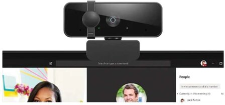 OEM Webcam Full HD resolutie 1920 x 1080 Retail - Zwart