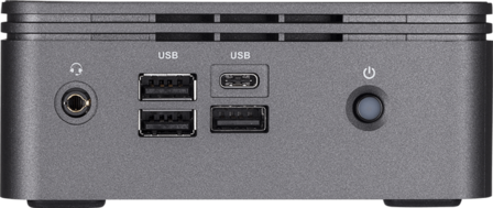 Gigabyte Brix-s - i3 10110 - 8GB DDR4 - 512GB SSD NVMe - Windows 11Pro + 2x Philips 24 inch