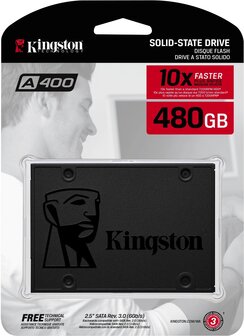 480GB 2,5" Kingston A400 TLC/500/450