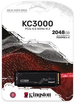 2TB M.2 PCIe NVMe Kingston KC3000 7000/7000