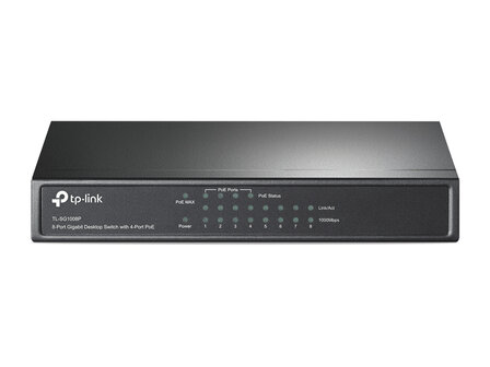 TP-Link 8Port 1Gbps PoE.