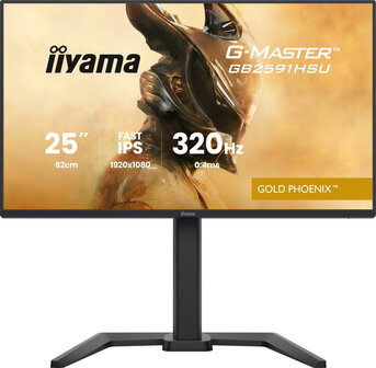 24" Iiyama G-Master GB2591HSU-B1 FHD/DP/2xHDMI/320Hz/IPS