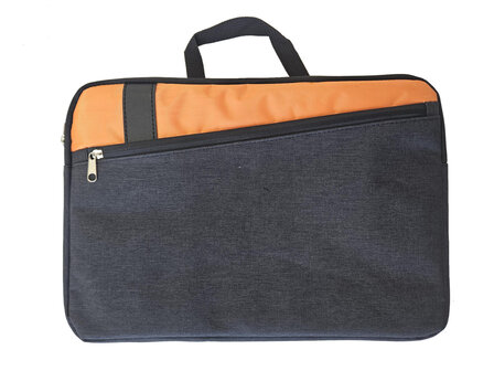 Tas 15,6" Sleeve Amsterdam GFY-915 Zwart-Oranje