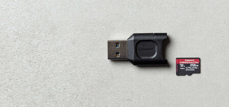 USB-A 3.2 Kingston MobileLite Plus microSD Reader
