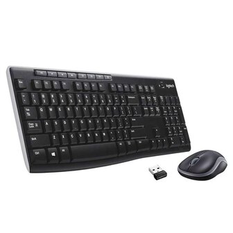 Logitech MK270 Wireless toetsenbord - muis