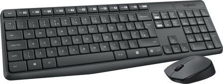 Logitech MK235 Wireless toetsenbord - muis