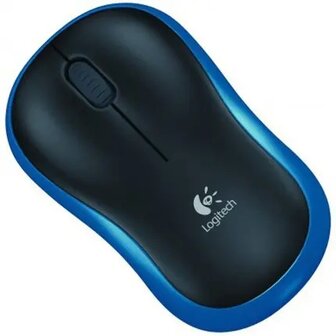 Logitech M185 Wireless Optical Retail Blauw