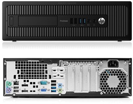 HP Prodesk 600 G2 SFF - i5-6500 - 8GB - 256GB SSD - Windows 11 Pro