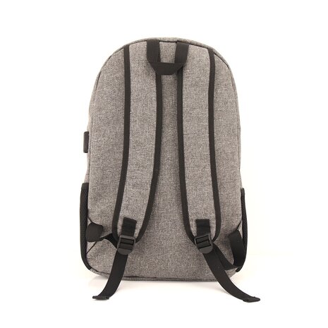 Tas 17,0" Backpack Andorra GFY-9817 Grijs-Zwart