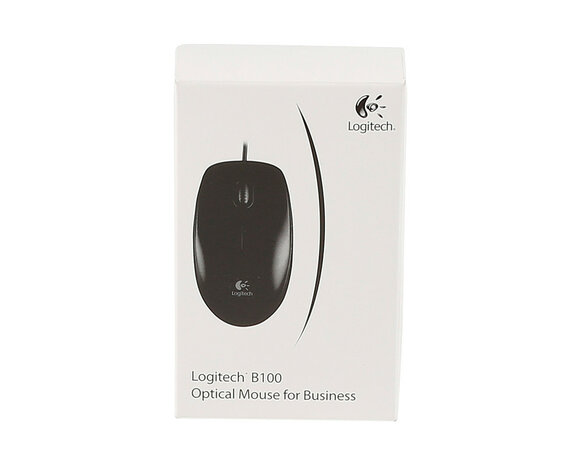 Logitech B100 Optical USB Zwart OEM