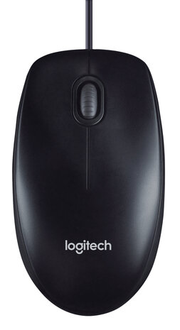 Logitech M90 Optical USB Zwart Retail