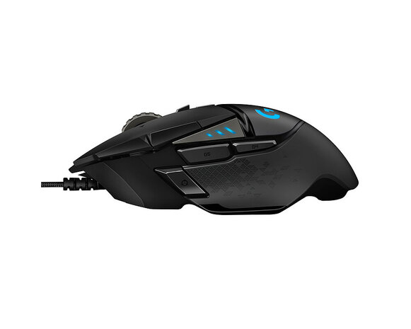 Logitech-G G502 HERO Optical USB Zwart Retail