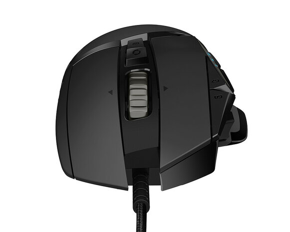 Logitech-G G502 HERO Optical USB Zwart Retail