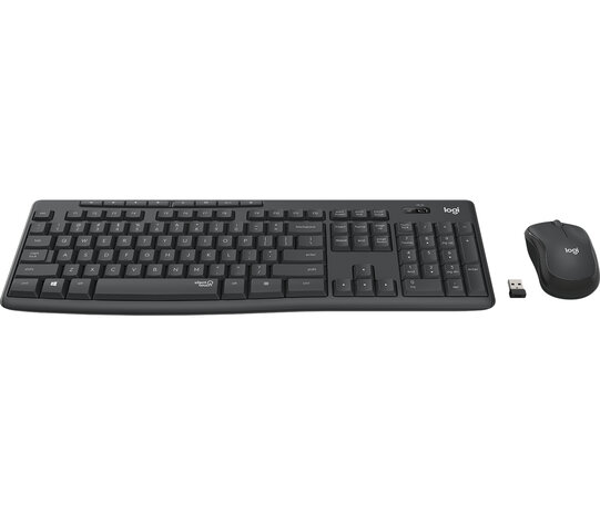 DT Logitech MK295 Silent Graphite draadloos Retail