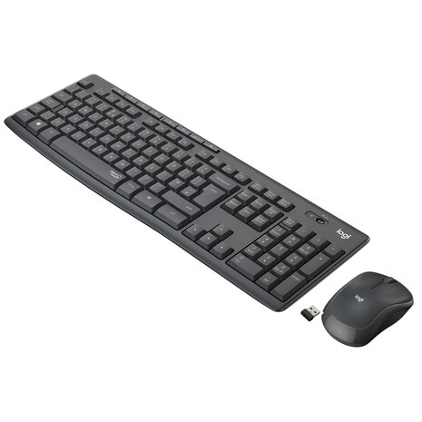 DT Logitech MK295 Silent Graphite draadloos Retail