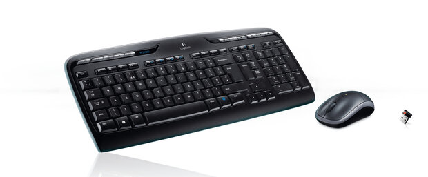 BE DT Logitech MK330 Zwart draadloos Retail