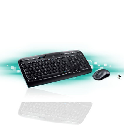 DT Logitech MK330 Zwart draadloos Retail