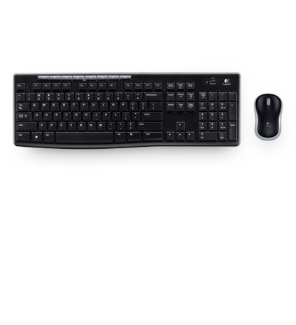 DT Logitech MK270 Zwart draadloos Retail