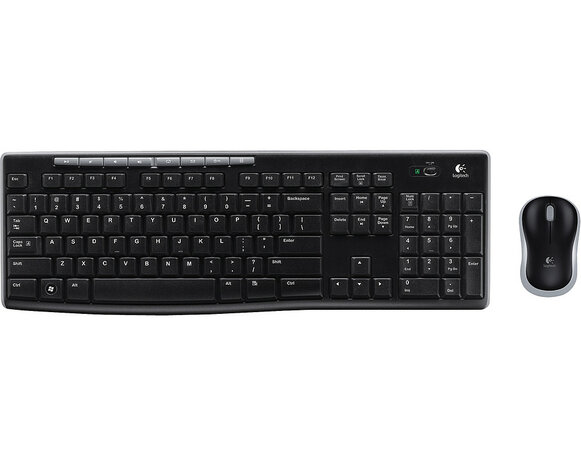 DT Logitech MK270 Zwart draadloos Retail