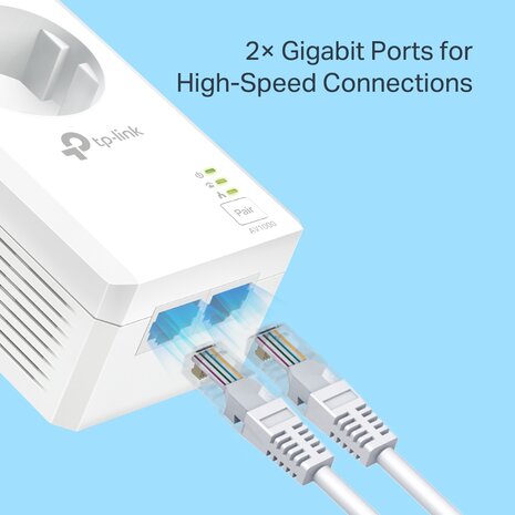 TP-Link Powerline 1000Mbps TL-PA7027P KIT 2st AV2