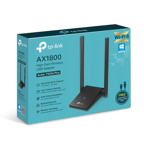 1775Mbps WIFI6 - TP-Link Archer TX20UPlus