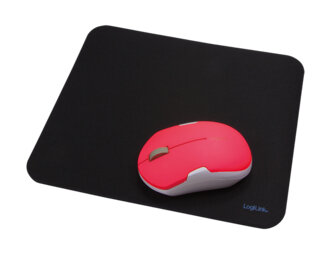 Mousepad LogiLink Zwart Gaming 230x205x4mm