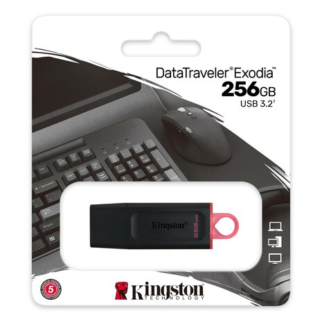 USB 3.2 FD 256GB Kingston DataTraveler Exodia