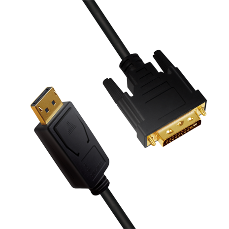 DisplayPort 1.2 --> DVI-D 2.00m LogiLink