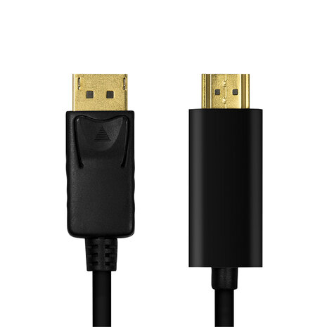 DisplayPort 1.2 --> HDMI 1.00m 4K/30Hz LogiLink