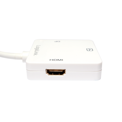 Adapter DisplayPort mini 1.2 --> DVI-D/HDMI/DP LogiLink