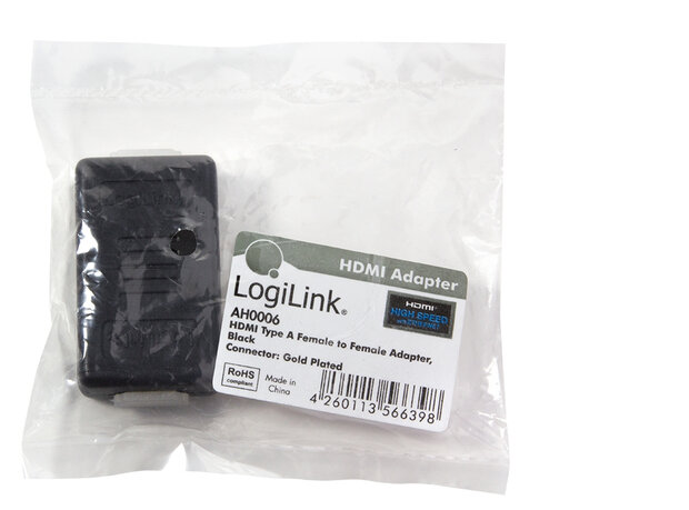 Adapter HDMI (F)  HDMI (F) LogiLink
