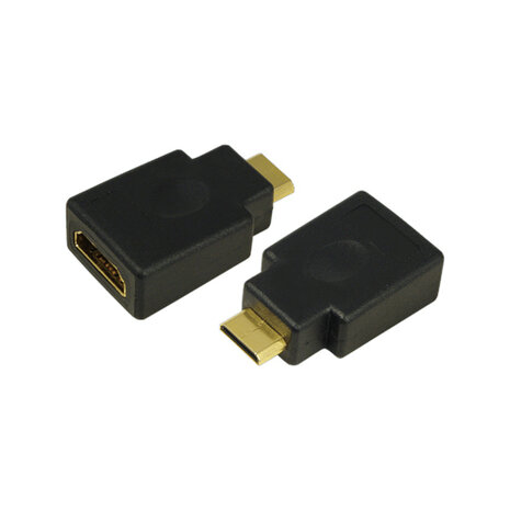 Adapter HDMI (F)  HDMI-mini (M) LogiLink
