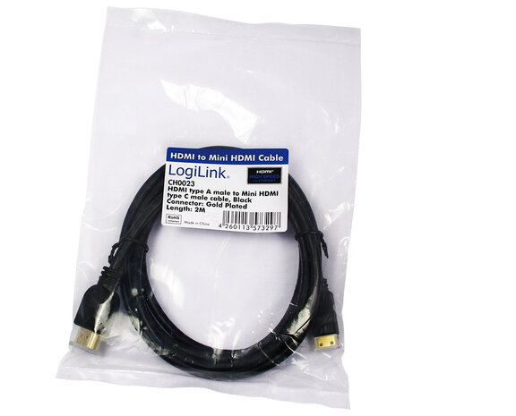 HDMI 1.4  HDMI mini 2.00m LogiLink