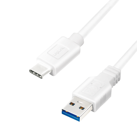 USB 3.2 Gen1x1 Cable USB-AUSB-C 3.0m LogiLink wit
