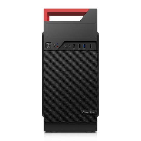 Power Train IK240710B - USB3.0/Midi/µATX/Zwart