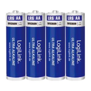 LogiLink Ultra Power batterij AA blister 4-stuks