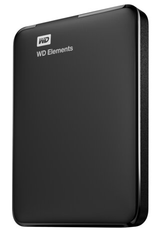 1,0TB WD Elements Portable 2,5"/Zwart/USB 3.0