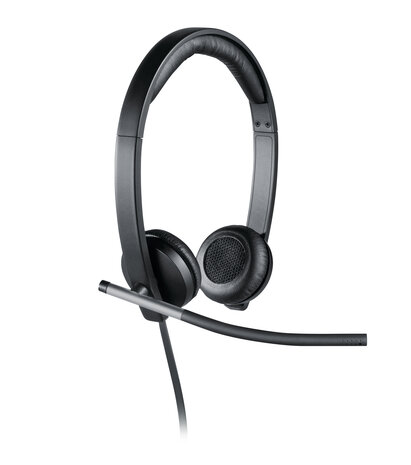 Logitech Headset H650e Stereo zwart