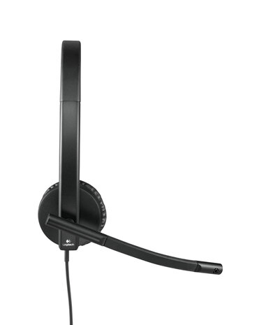 Logitech Headset H570e Stereo zwart