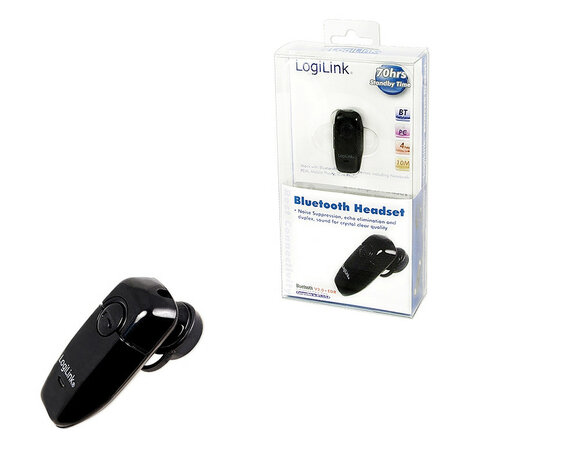 LogiLink BT0005 Bluetooth Headset V2.0 zwart