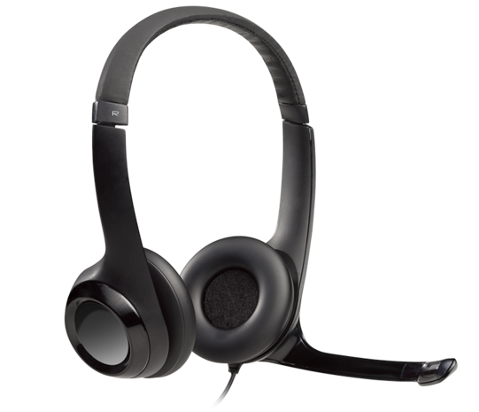 Logitech Stereo Headset H390 zwart