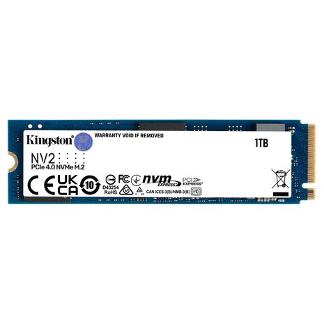 1TB M.2 PCIe NVMe Kingston NV2 3500/2100
