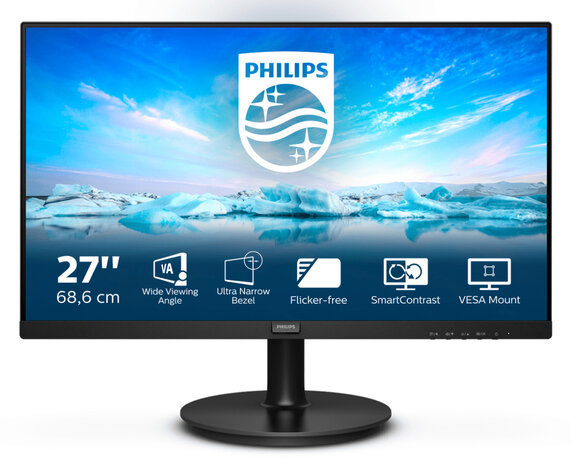 27" Philips 271V8LA/00 FHD/HDMI/VGA/Speaker/VA