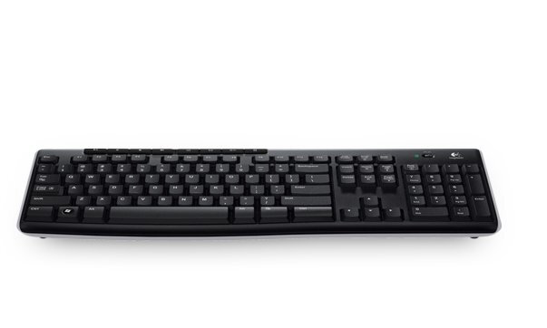 DE KB Logitech K270 Zwart draadloos Retail