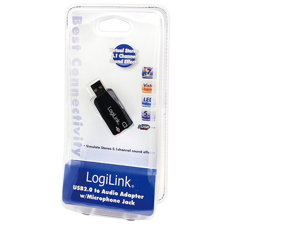 LogiLink Geluidskaart Virtueel 5.1 USB